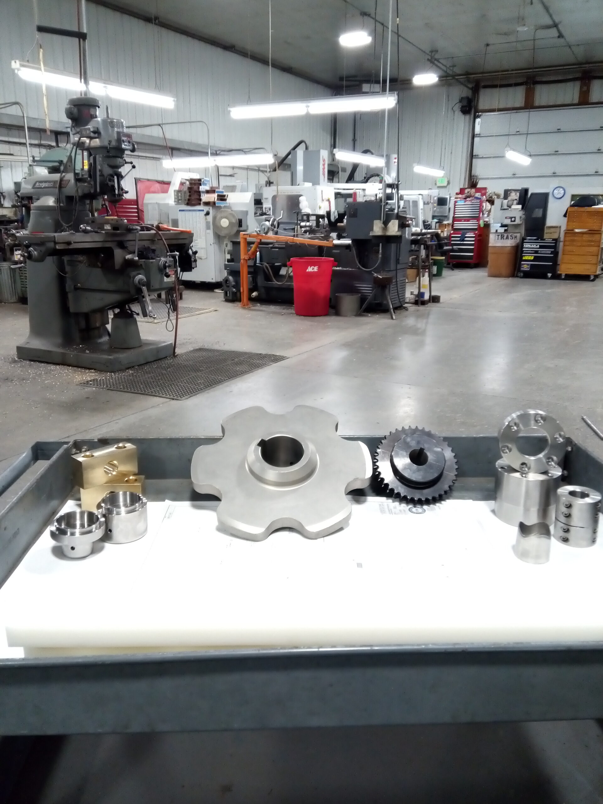 Precision machining and custom industrial components by Mosaix Mechanical
