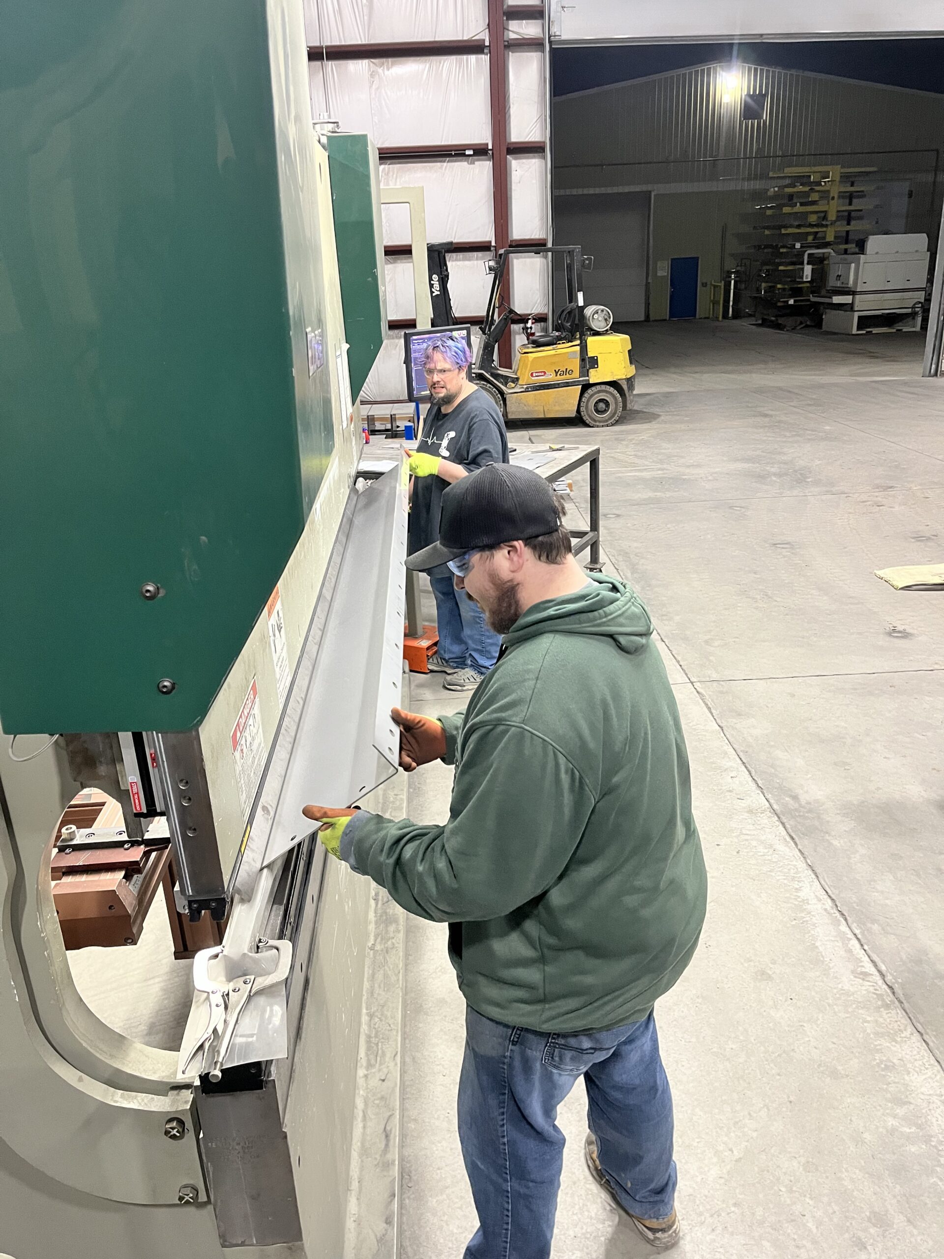 Precision sheet metal fabrication at Mosaix Mechanical